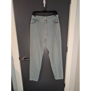 Vintage Wrangler‎ For Women Light Blue Denim Jeans Relaxed Fit 16x32
